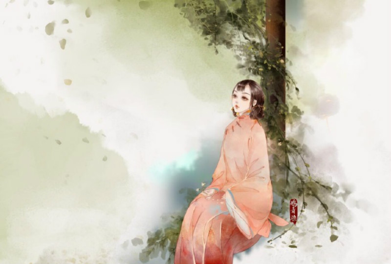 迷人的古風(fēng)圖片女子，超美古風(fēng)女子圖集(47張)