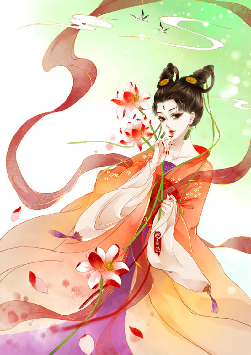 迷人的古風(fēng)圖片女子，超美古風(fēng)女子圖集(47張)