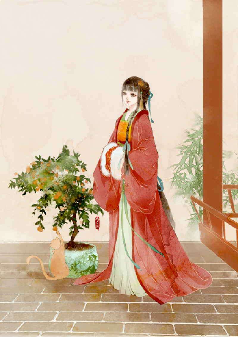 迷人的古風(fēng)圖片女子，超美古風(fēng)女子圖集(47張)