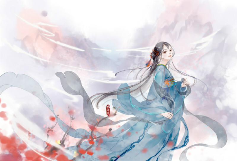 迷人的古風(fēng)圖片女子，超美古風(fēng)女子圖集(47張)