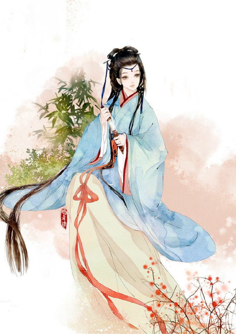 迷人的古風(fēng)圖片女子，超美古風(fēng)女子圖集(47張)