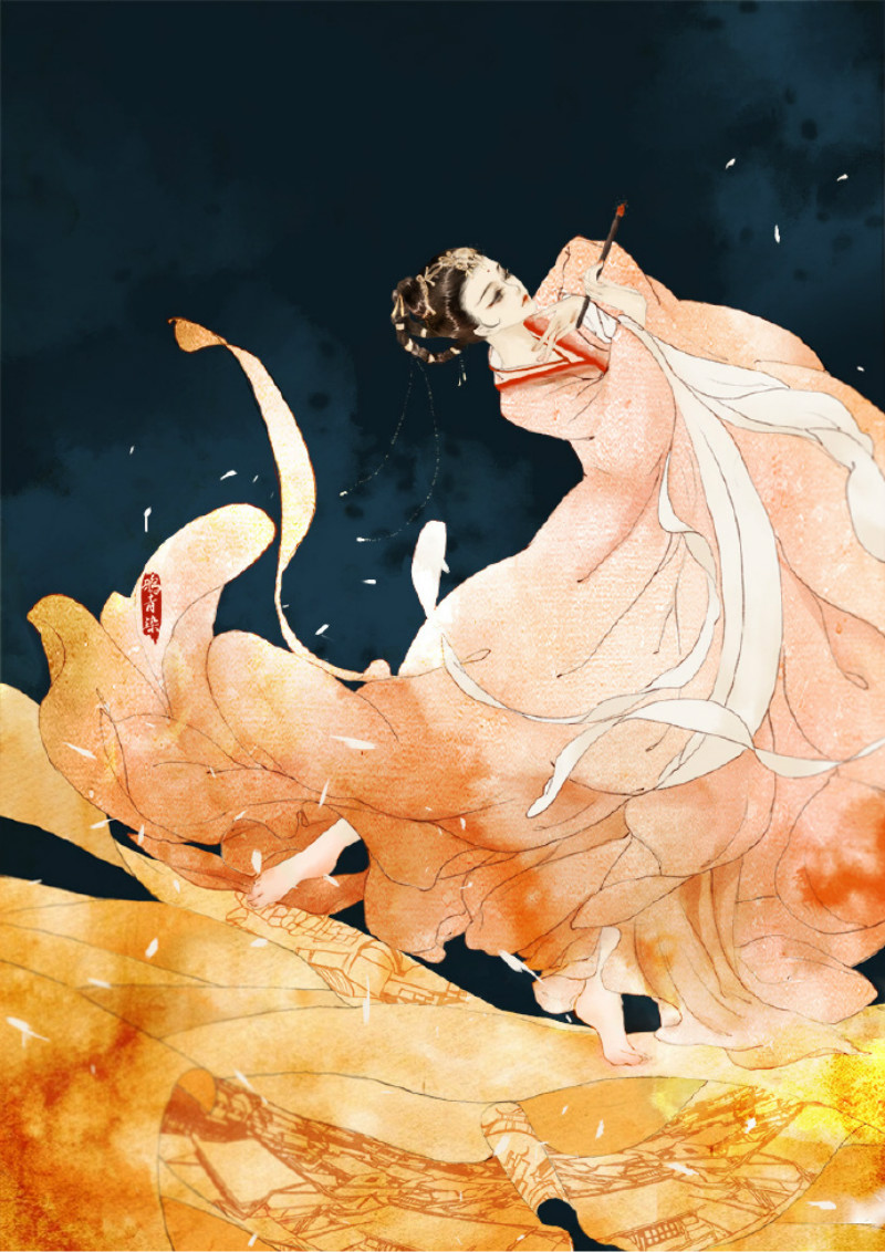 迷人的古風(fēng)圖片女子，超美古風(fēng)女子圖集(47張)