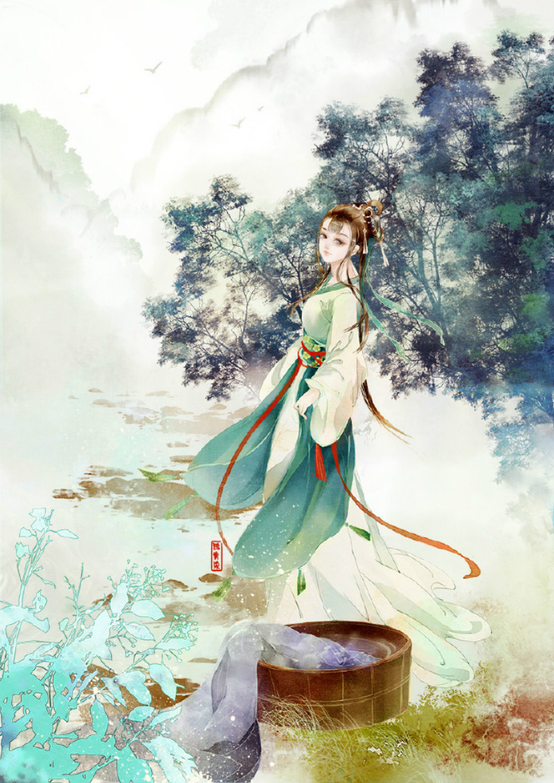 迷人的古風(fēng)圖片女子，超美古風(fēng)女子圖集(47張)