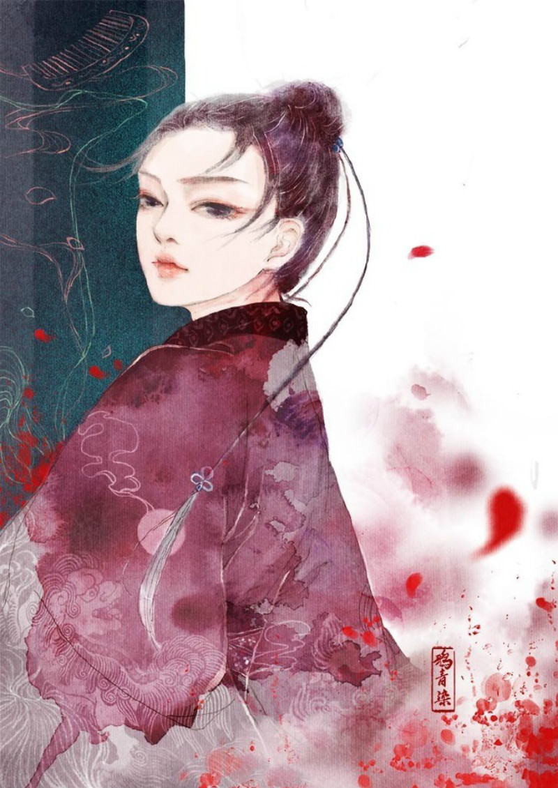 迷人的古風(fēng)圖片女子，超美古風(fēng)女子圖集(47張)