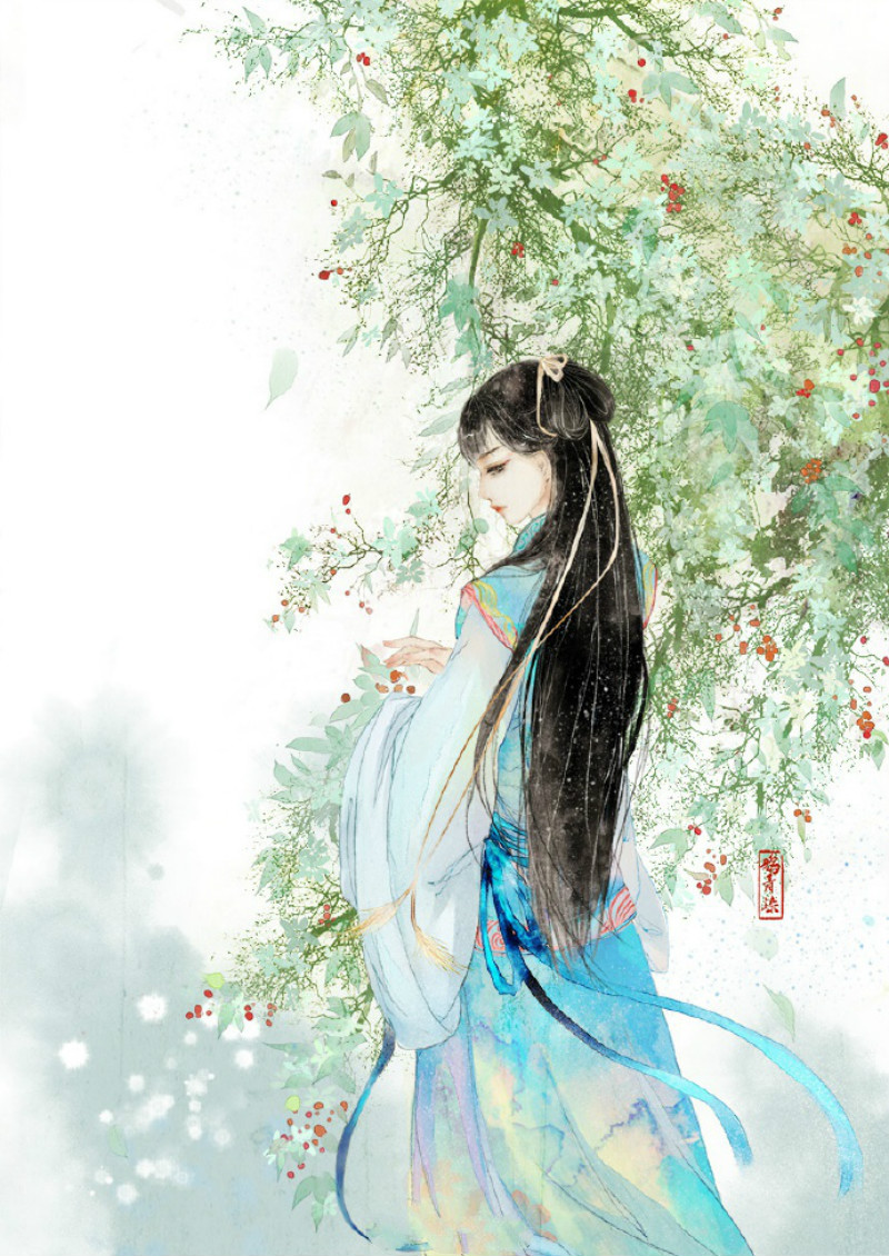 迷人的古風(fēng)圖片女子，超美古風(fēng)女子圖集(47張)