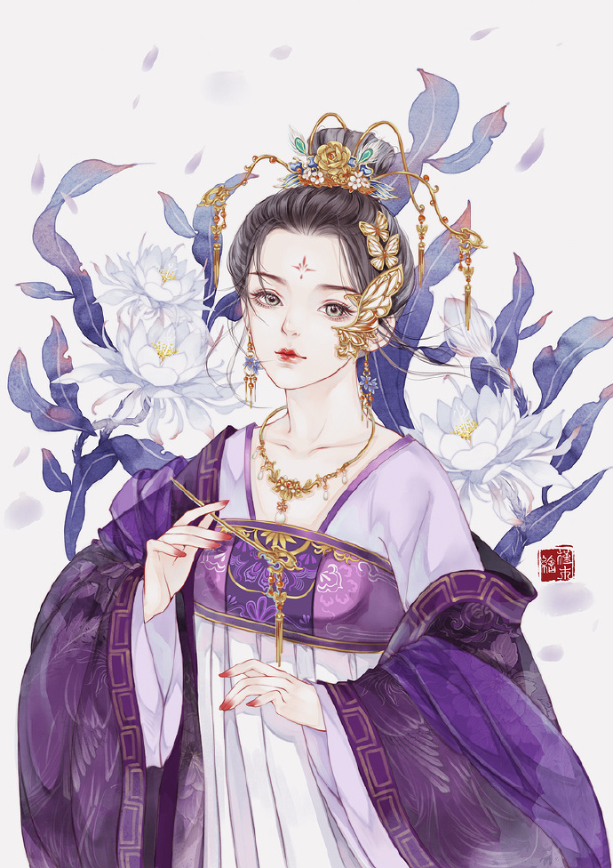 超美古風(fēng)女子圖集(38張)，高清古風(fēng)圖片欣賞