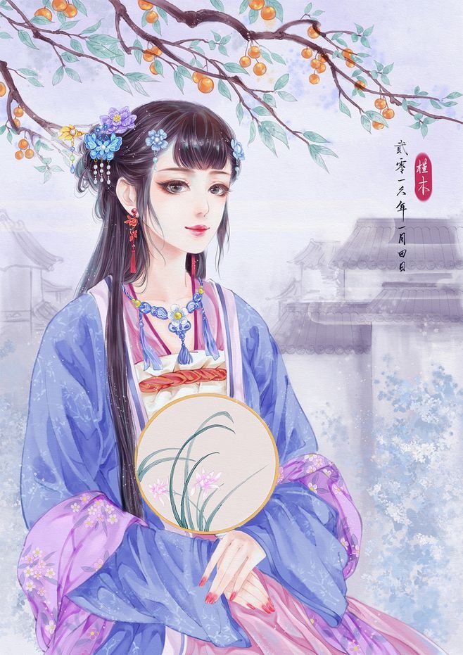 超美古風(fēng)女子圖集(38張)，高清古風(fēng)圖片欣賞