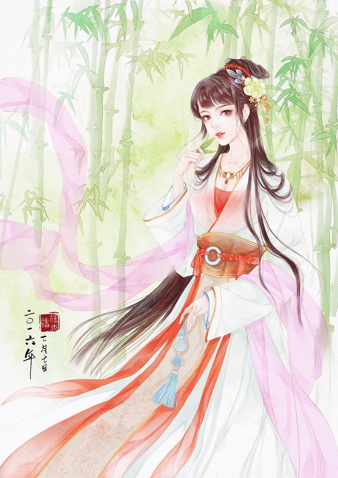 超美古風(fēng)女子圖集(38張)，高清古風(fēng)圖片欣賞