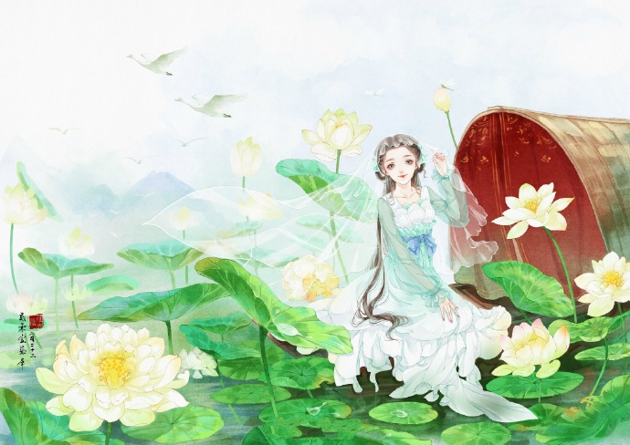 超美古風(fēng)女子圖集(38張)，高清古風(fēng)圖片欣賞