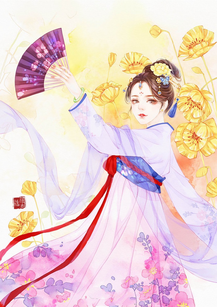 超美古風(fēng)女子圖集(38張)，高清古風(fēng)圖片欣賞