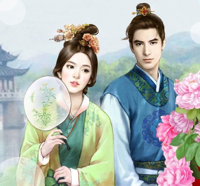 超美高清古風(fēng)情侶圖集，羨煞旁人的神仙眷侶