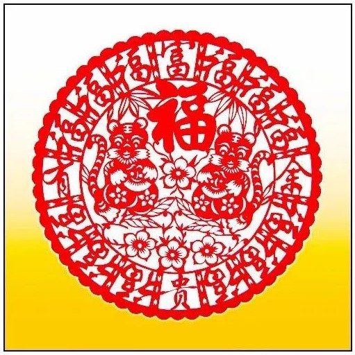 寅——賞“虎”剪紙，23張虎剪紙圖集