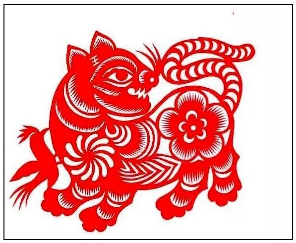 寅——賞“虎”剪紙，23張虎剪紙圖集