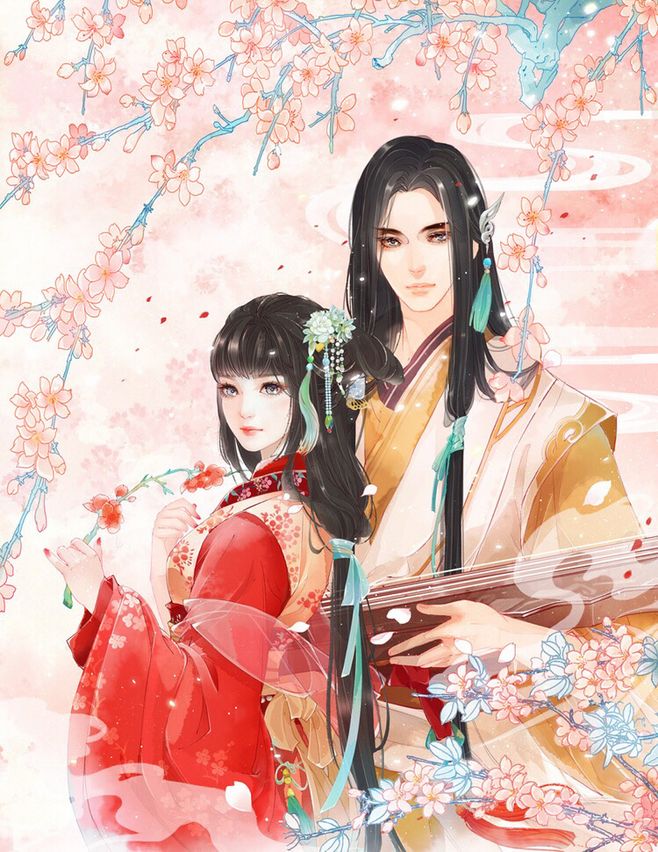 七夕甜蜜古風高清圖集，一組唯美古風情侶圖片