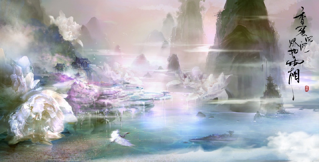 《香蜜沉沉燼如霜》高清壁紙圖，美的如仙境