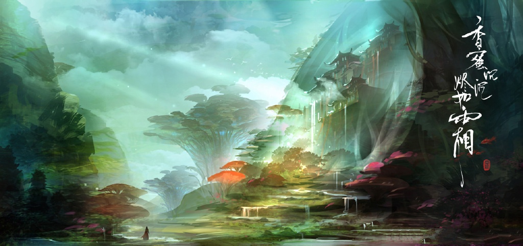 《香蜜沉沉燼如霜》高清壁紙圖，美的如仙境