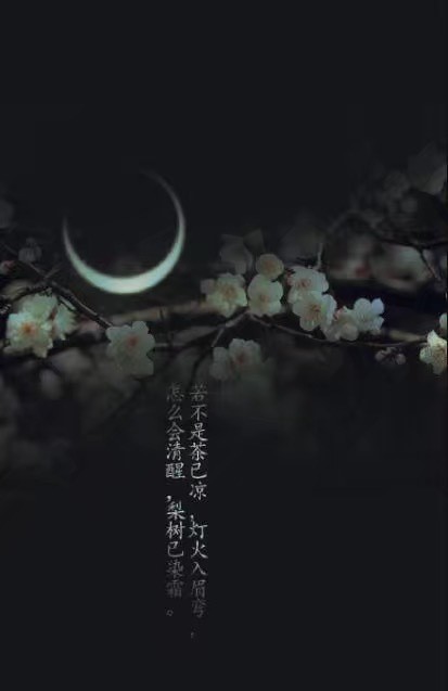 唯美帶文字古風(fēng)圖片，清新有意境古風(fēng)壁紙圖集