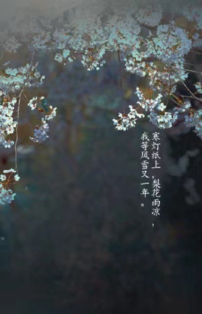 唯美帶文字古風(fēng)圖片，清新有意境古風(fēng)壁紙圖集