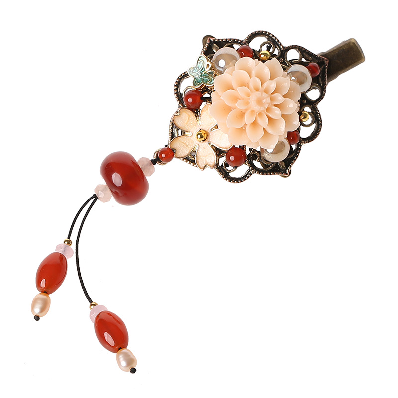 唯美精致古風(fēng)頭飾，樹脂花開的美！