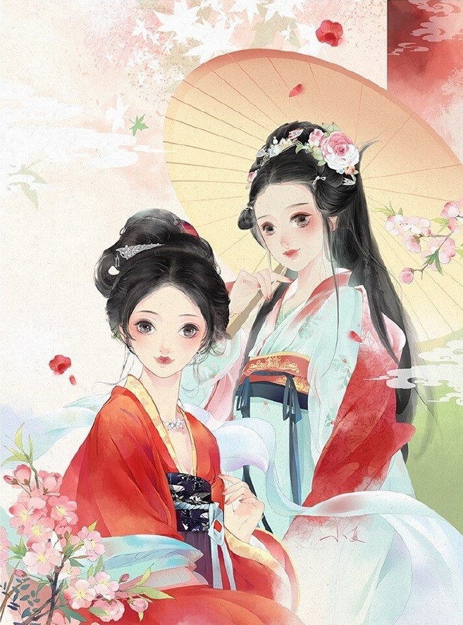 超可愛古風(fēng)女子圖集，唯美萌妹子古風(fēng)圖片