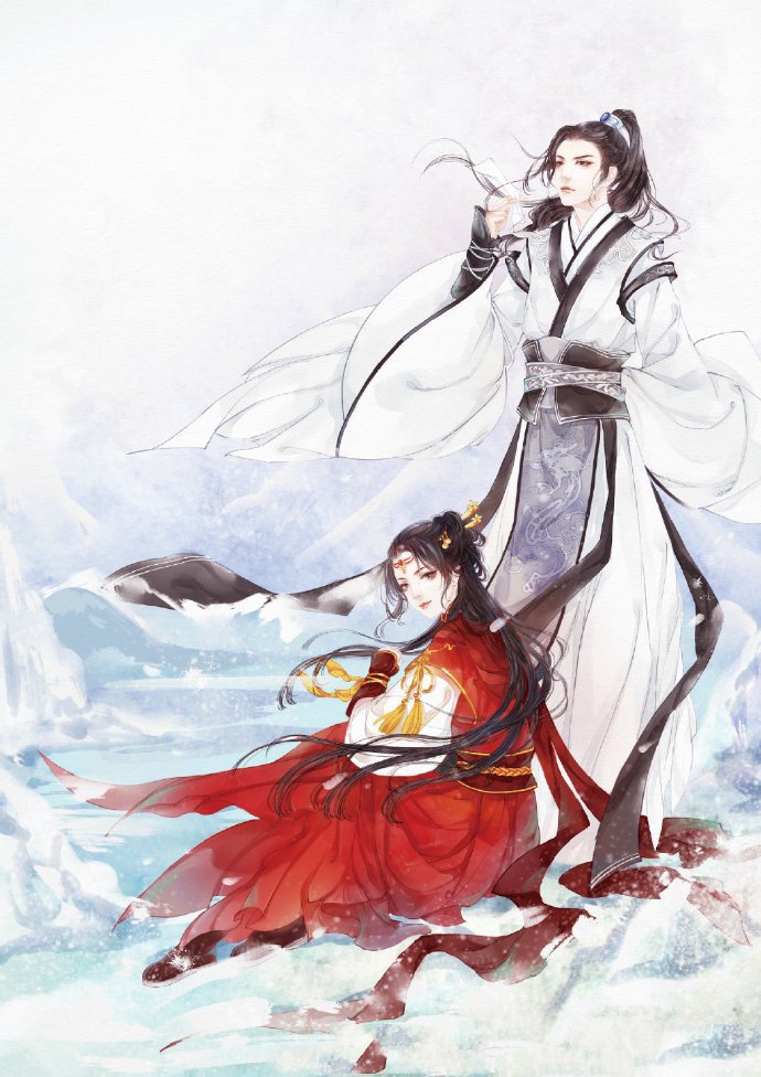 超甜的古風(fēng)情侶圖集，清新唯美古風(fēng)圖片（19張）