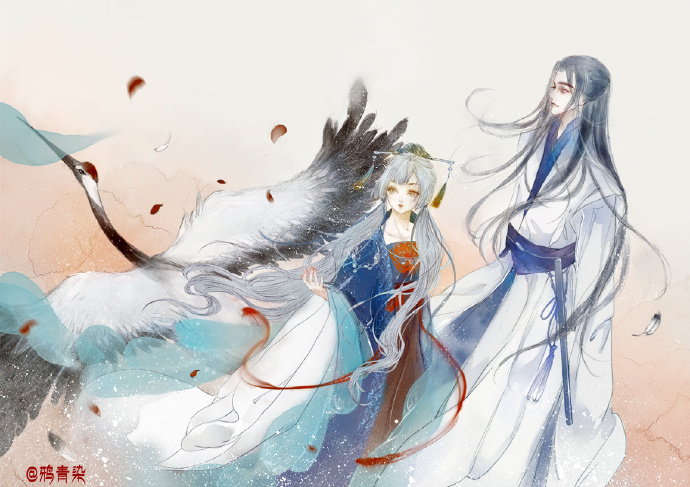 高清古風(fēng)情侶圖集(52張)，超恩愛甜蜜的古風(fēng)圖片