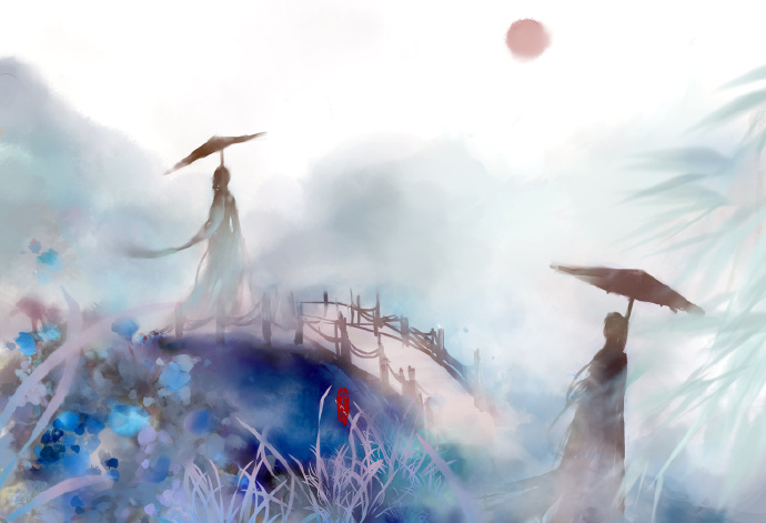 高清古風(fēng)情侶圖集(52張)，超恩愛甜蜜的古風(fēng)圖片