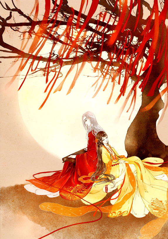 高清古風(fēng)情侶圖集(52張)，超恩愛甜蜜的古風(fēng)圖片