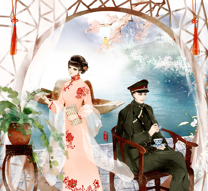 高清古風(fēng)情侶圖集(52張)，超恩愛甜蜜的古風(fēng)圖片