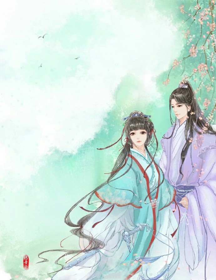 高清古風(fēng)情侶圖集(52張)，超恩愛甜蜜的古風(fēng)圖片