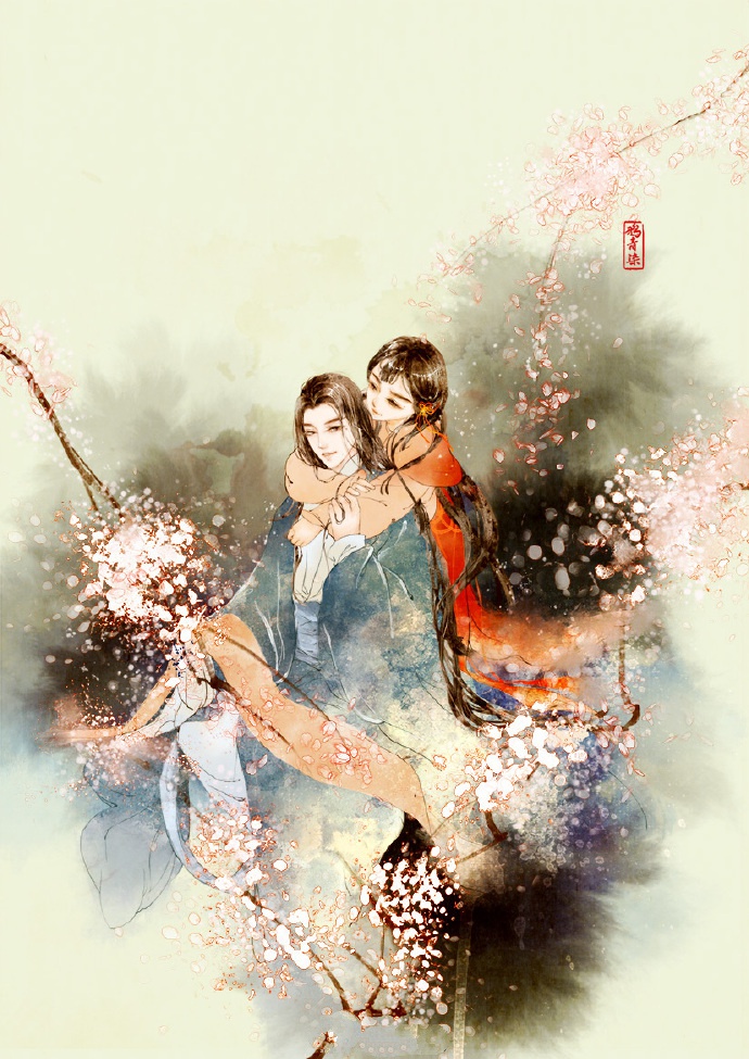 高清古風(fēng)情侶圖集(52張)，超恩愛甜蜜的古風(fēng)圖片