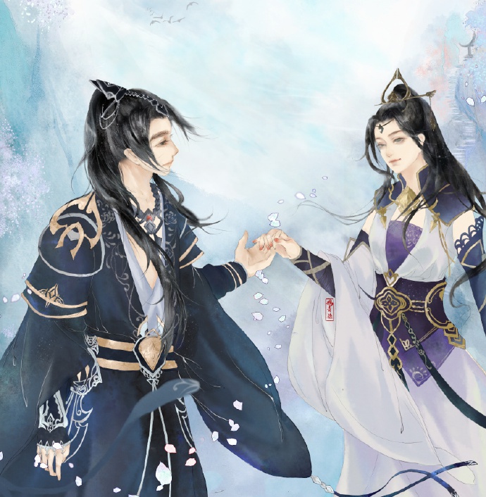 高清古風(fēng)情侶圖集(52張)，超恩愛甜蜜的古風(fēng)圖片