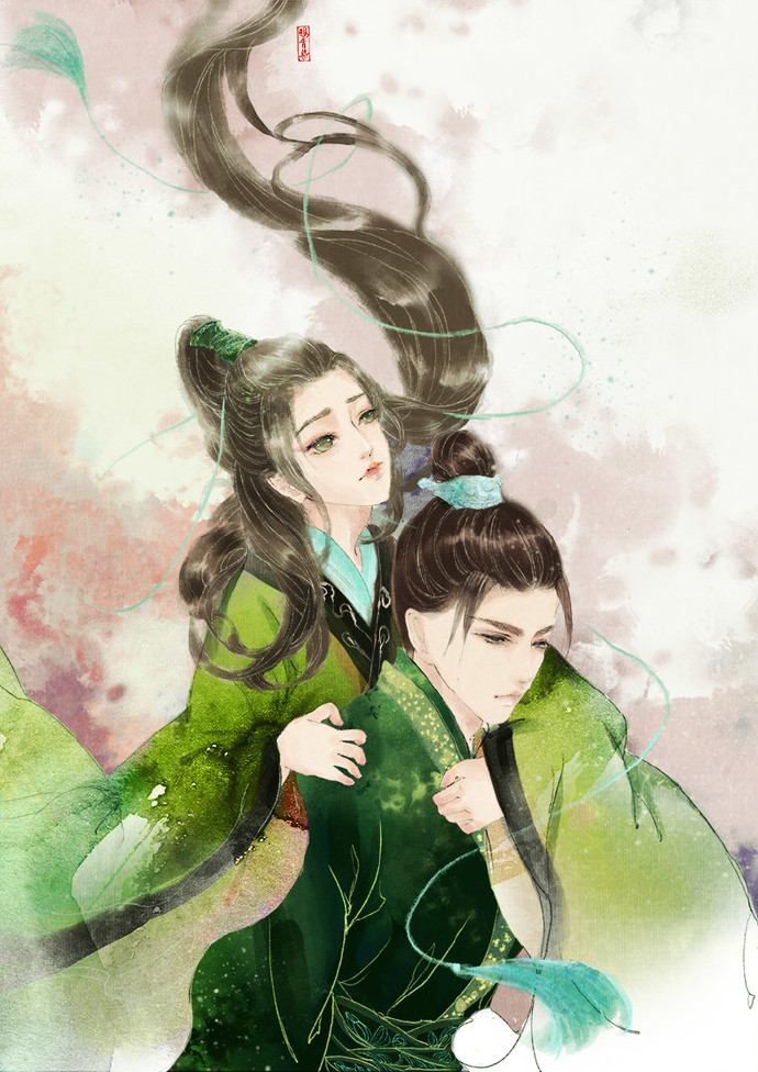 高清古風(fēng)情侶圖集(52張)，超恩愛甜蜜的古風(fēng)圖片