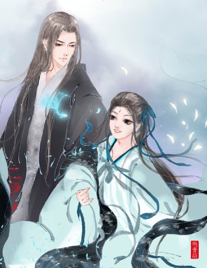 高清古風(fēng)情侶圖集(52張)，超恩愛甜蜜的古風(fēng)圖片