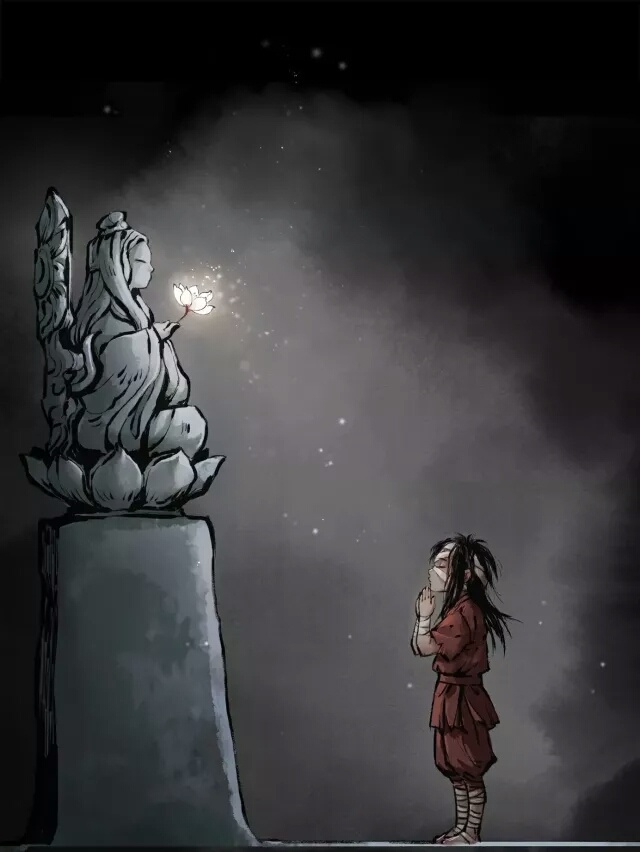 《天官賜福》古風(fēng)圖集(23張），花城好帥呀！