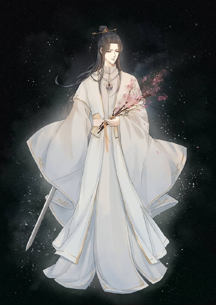 《天官賜福》古風(fēng)圖集(23張），花城好帥呀！