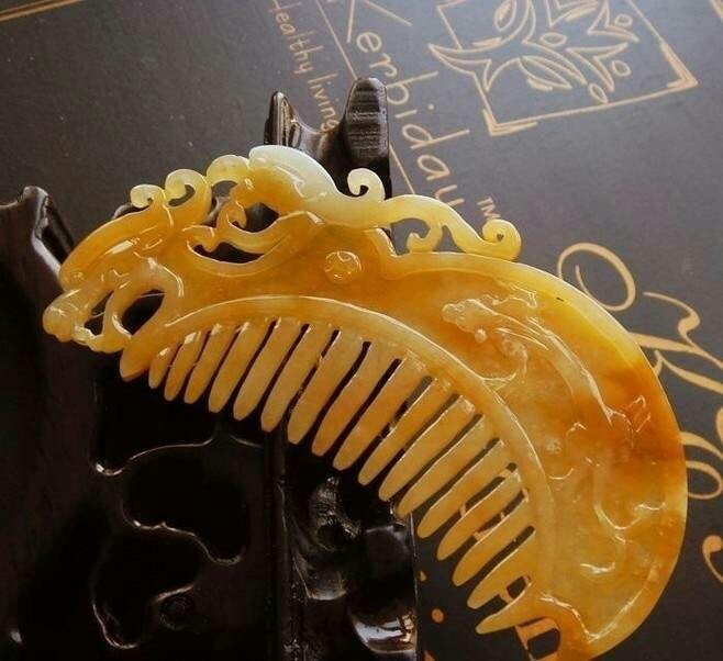 一組古風(fēng)梳子飾品，品味古典韻味之美