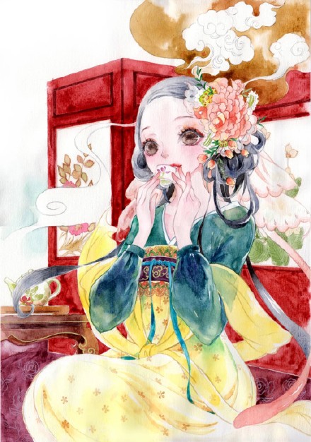 可愛古風(fēng)女子圖集，超萌的古風(fēng)圖片