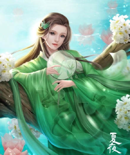 一組超精致古風(fēng)女子圖片，唯美夢幻古風(fēng)圖片