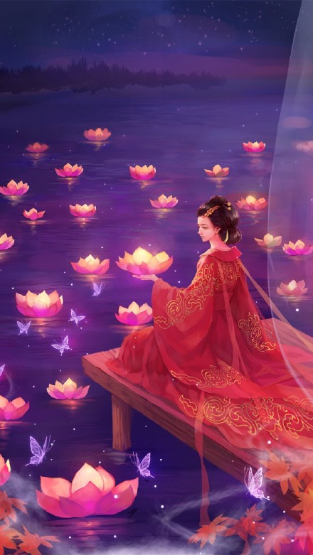 古風(fēng)女子背影圖集，一襲優(yōu)雅背影美呆眾人