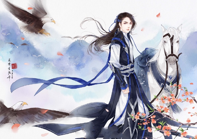 高清古風(fēng)美男圖集(12張)，超帥美男子古風(fēng)圖片