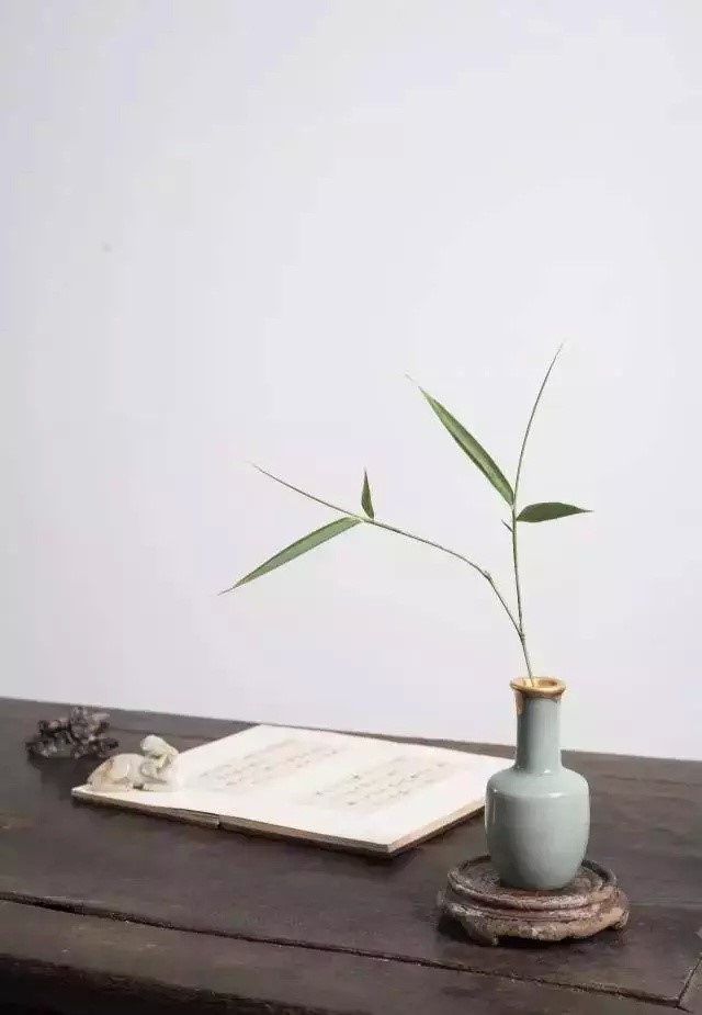 超有意境的瓶花藝術(shù)，一組簡約中國瓶花藝術(shù)