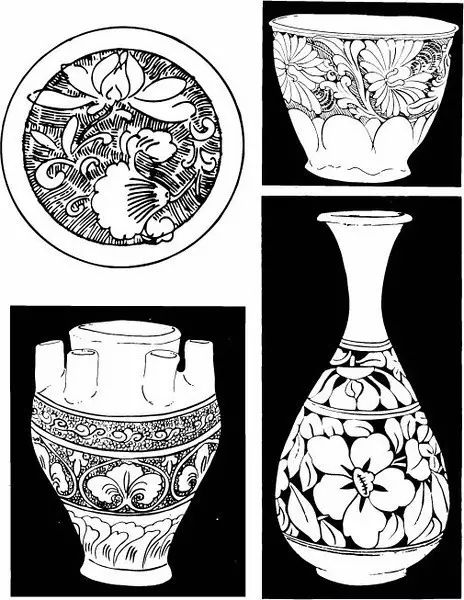 青花瓷素材圖案欣賞，中國(guó)傳統(tǒng)藝術(shù)就是這么美