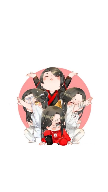 《魔道祖師》古風圖片，超萌Q版人物壁紙圖集