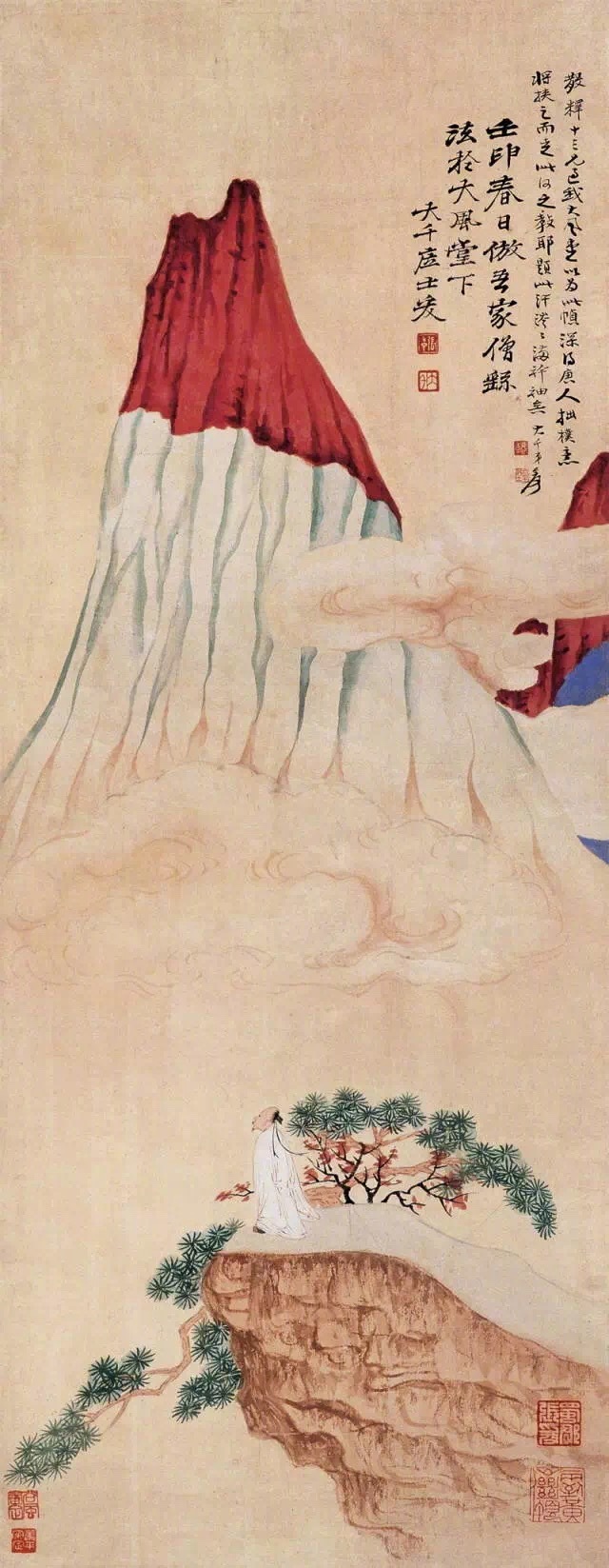 國(guó)畫(huà)山水圖集(41張)，高清國(guó)畫(huà)圖片欣賞