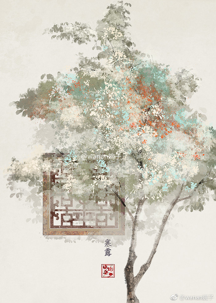 唯美意境24節(jié)氣古風(fēng)圖片，適合做壁紙的古風(fēng)圖片