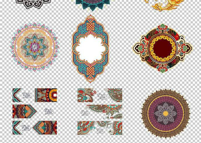 中國(guó)古典圖案欣賞，各具特色的中國(guó)傳統(tǒng)圖案