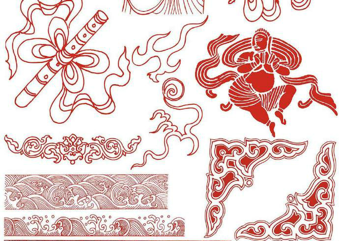 中國(guó)古典圖案欣賞，各具特色的中國(guó)傳統(tǒng)圖案