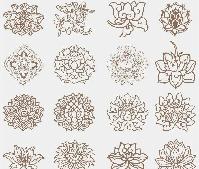 中國(guó)古典圖案欣賞，各具特色的中國(guó)傳統(tǒng)圖案