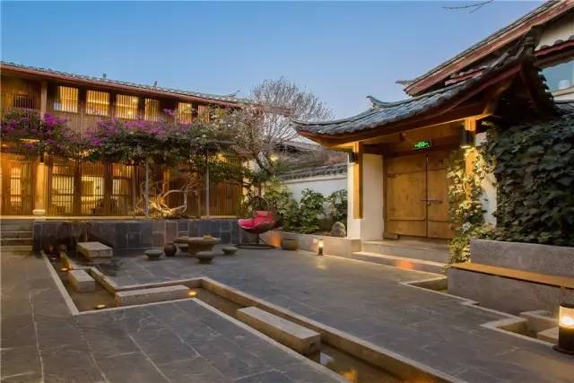 麗江新中式風格民宿，麗水云邊